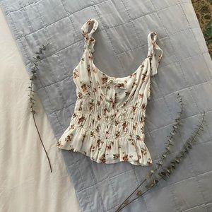 Reformation Floral Tank